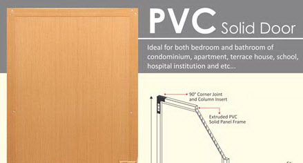 PVC Solid Door